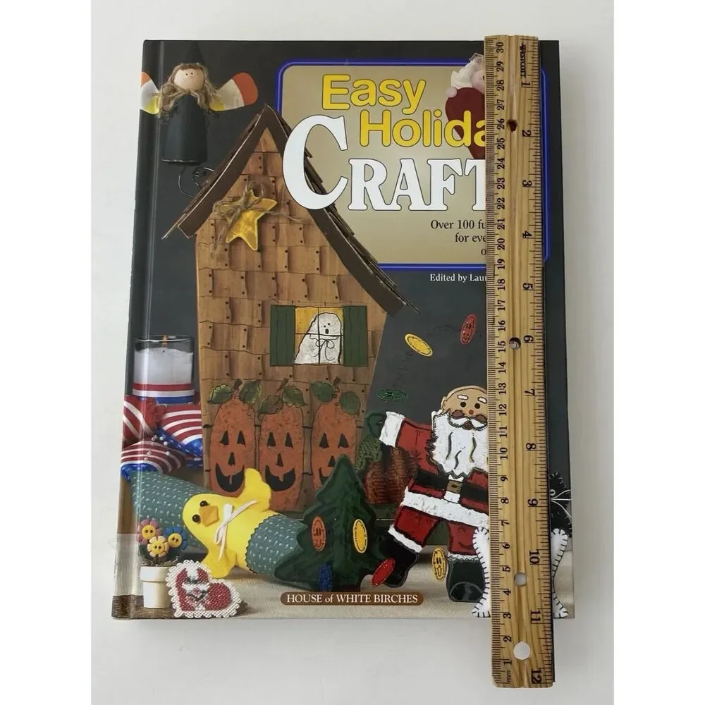 Angel a Day & Easy Holiday Crafting Books-Lot Of 2 By Laura Scott (Hardcover)